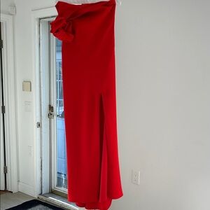 Elegant Red Women's Dress